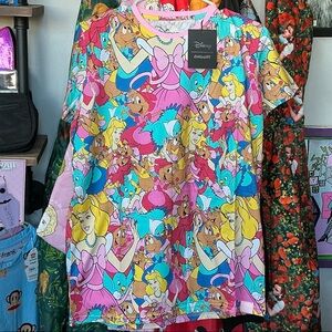 CINDERELLA ALL OVER PRINT T-SHIRT